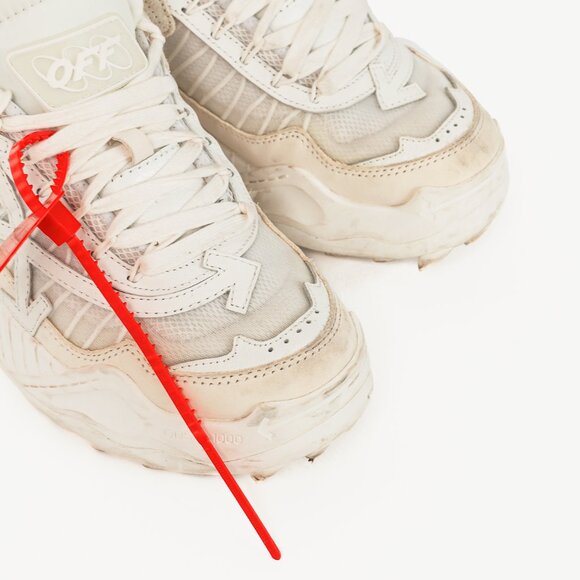 Off-White Odsy-1000 'White Light Grey' Platform Sneakers - Picture 6 of 12